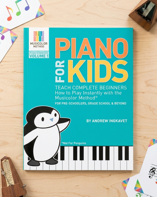 Piano For Kids Volume 1 - Physical Book