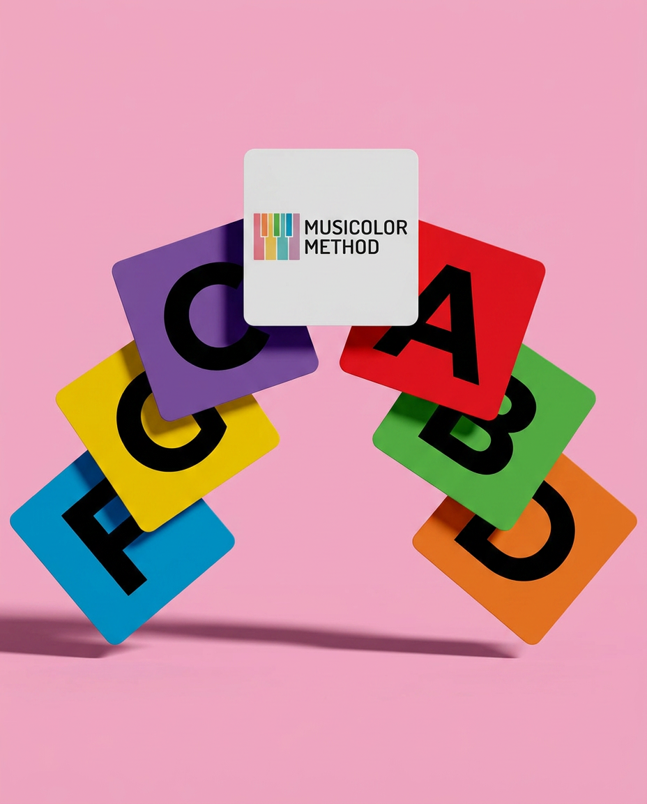 Musicolor Alphabet Cards - PHYSICAL CARD DECK