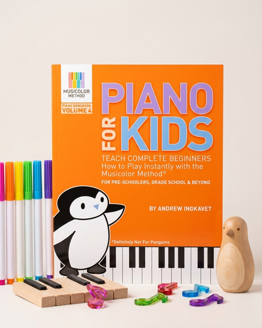 Piano For Kids Volume 4 - PHYSICAL BOOK