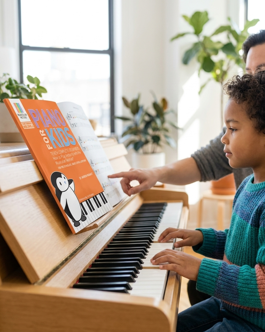 Piano For Kids Volume 4 - PHYSICAL BOOK