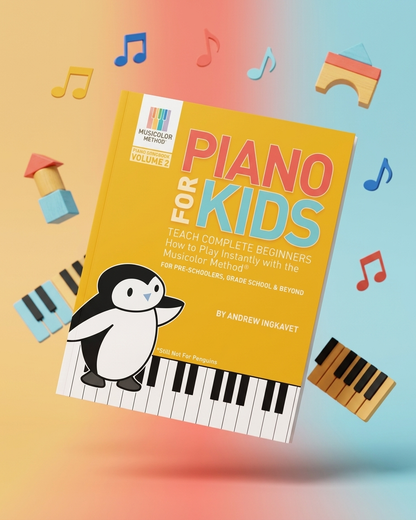 Piano For Kids Volume 2 - PHYSICAL BOOK