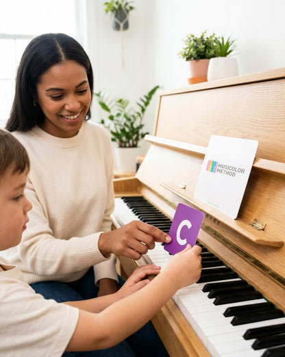 Musicolor Alphabet Cards - PHYSICAL CARD DECK